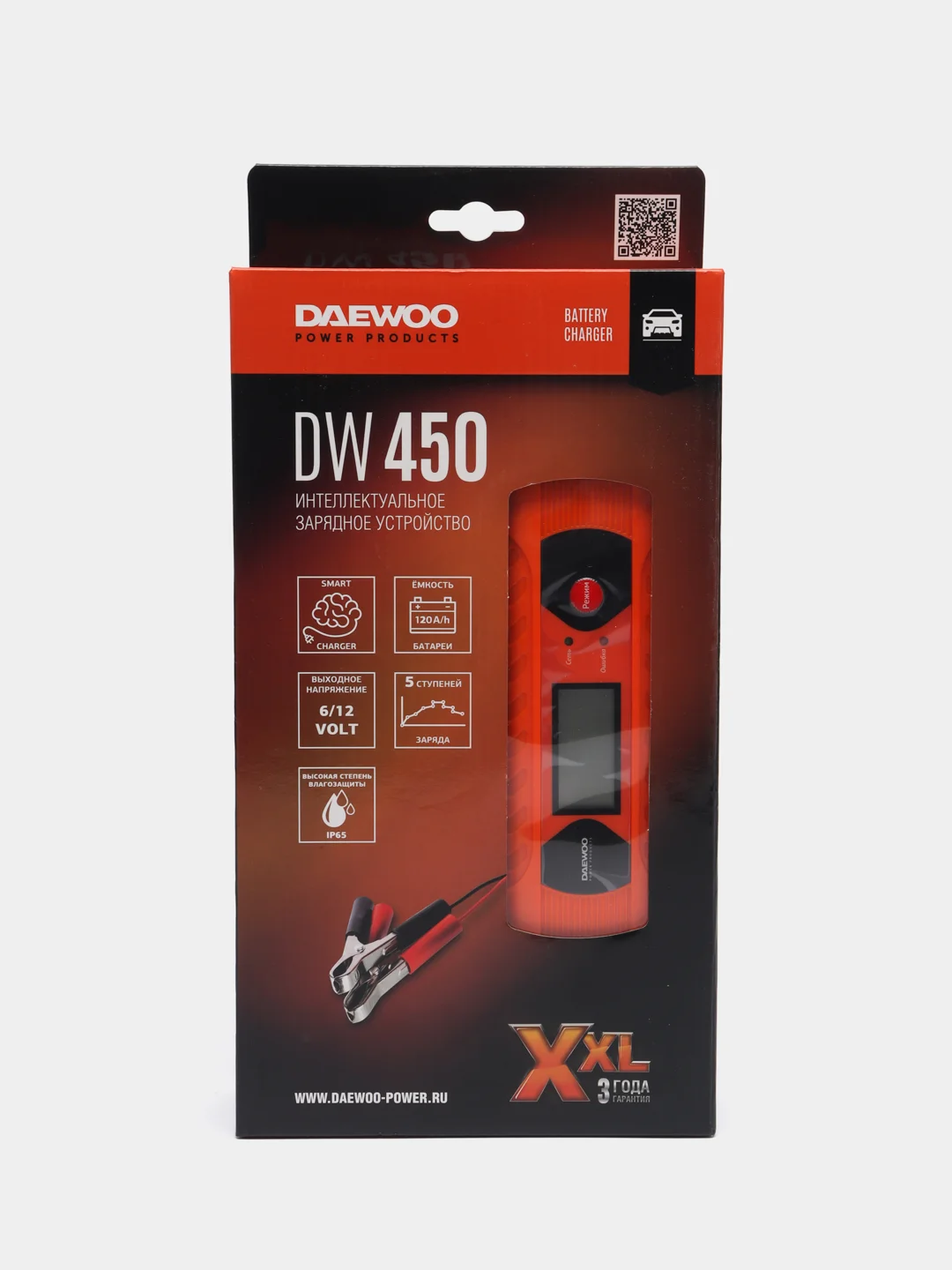 Зарядное устройство интеллектуальное DAEWOO DW450 4А