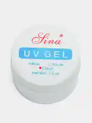 Прозрачный уф-гель для наращивания ногтей Lina, 15 мл