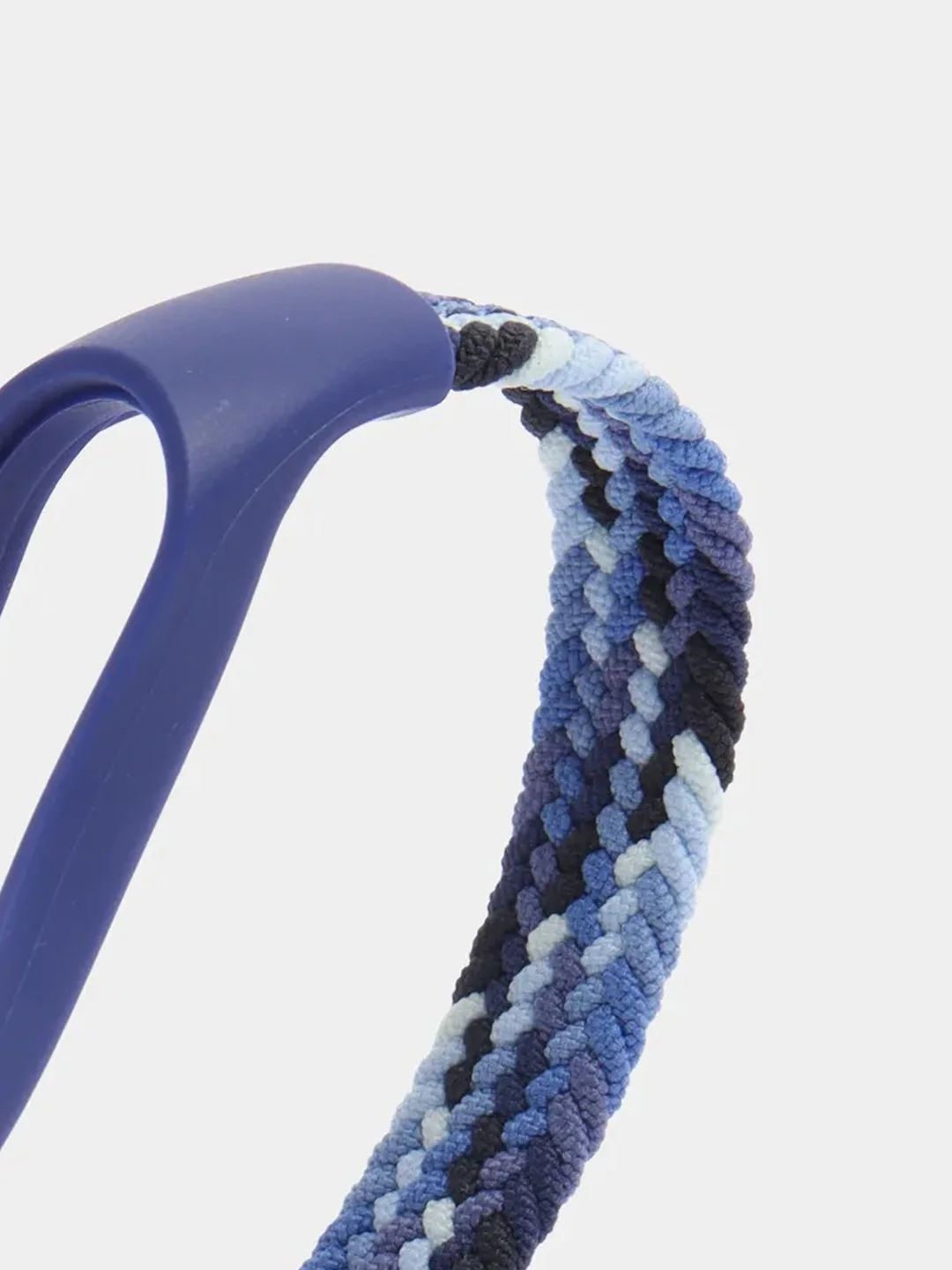 Темно-синий ремешок матерчатый, для Xiaomi Mi Band 3, 4, 5, 6, 7