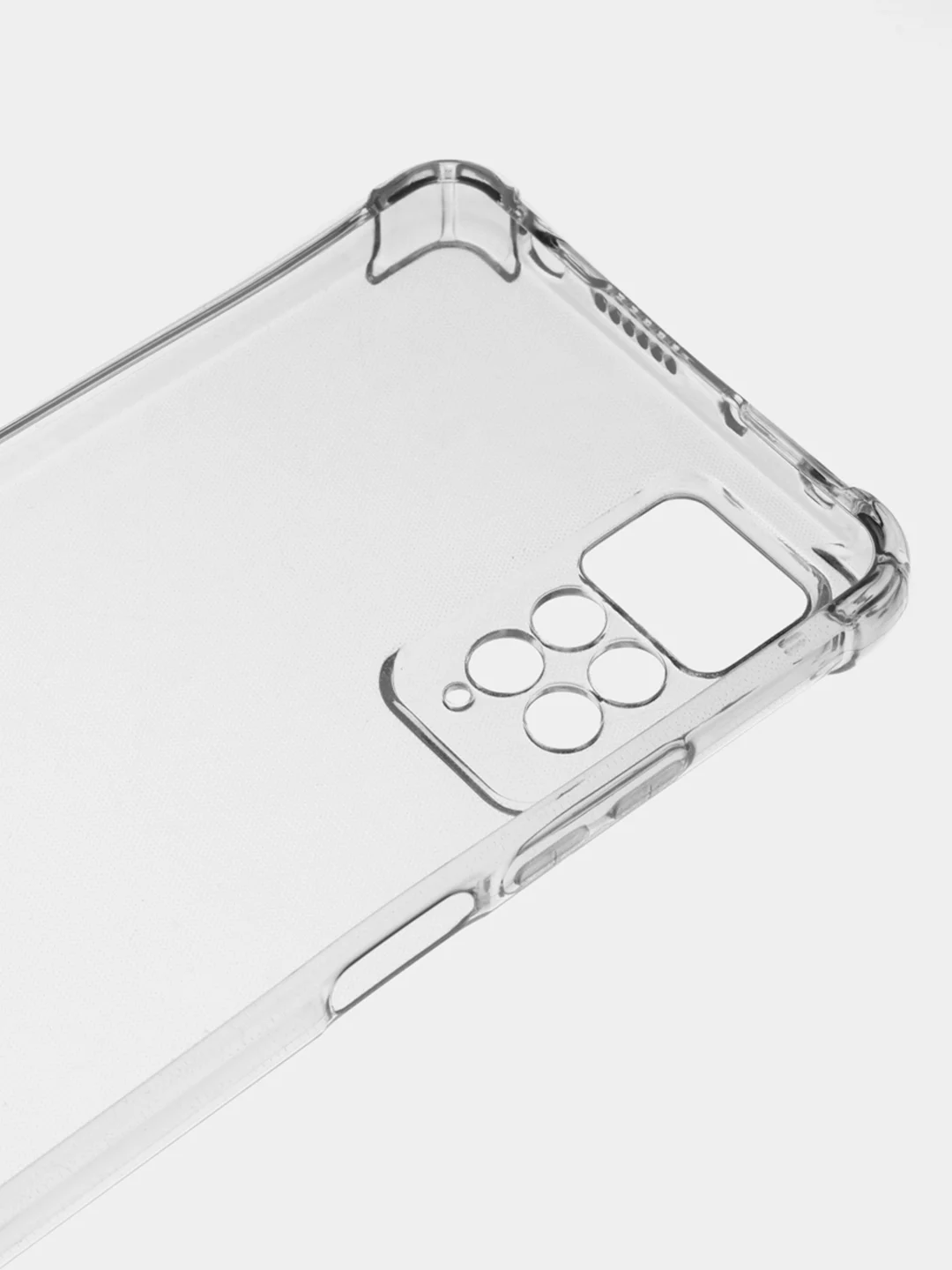 Силиконовый чехол прозрачный с усиленными углами Xiaomi Mi Poco X4 Pro