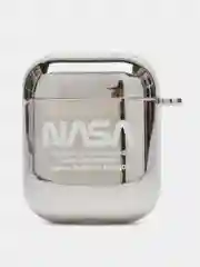 Серый металлик чехол для Apple AirPods 1, 2, 3, Pro 2, TWS i9s, i10, i12, i13, i14, i15, i100