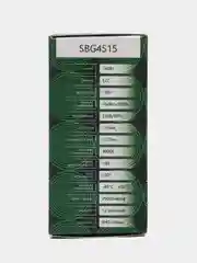Лампа светодиодная, 15W 230V E27 4000K G45, SBG4515