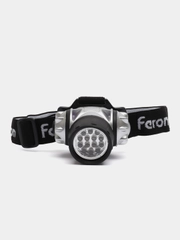 Фонарь налобный светодиодный, работающий от батареек 3*AAA, 3W 14LEDs,41708