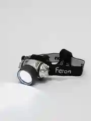 Фонарь налобный светодиодный, работающий от батареек 3*AAA, 3W 14LEDs,41708