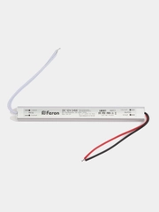 Трансформатор электронный для светодиодной ленты 24W 12V(  драйвер),LB001