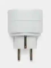 Переходник сетевой с/з (+ 2 USB 2,1А), 250В, 16A, ADP16-24-20, белый