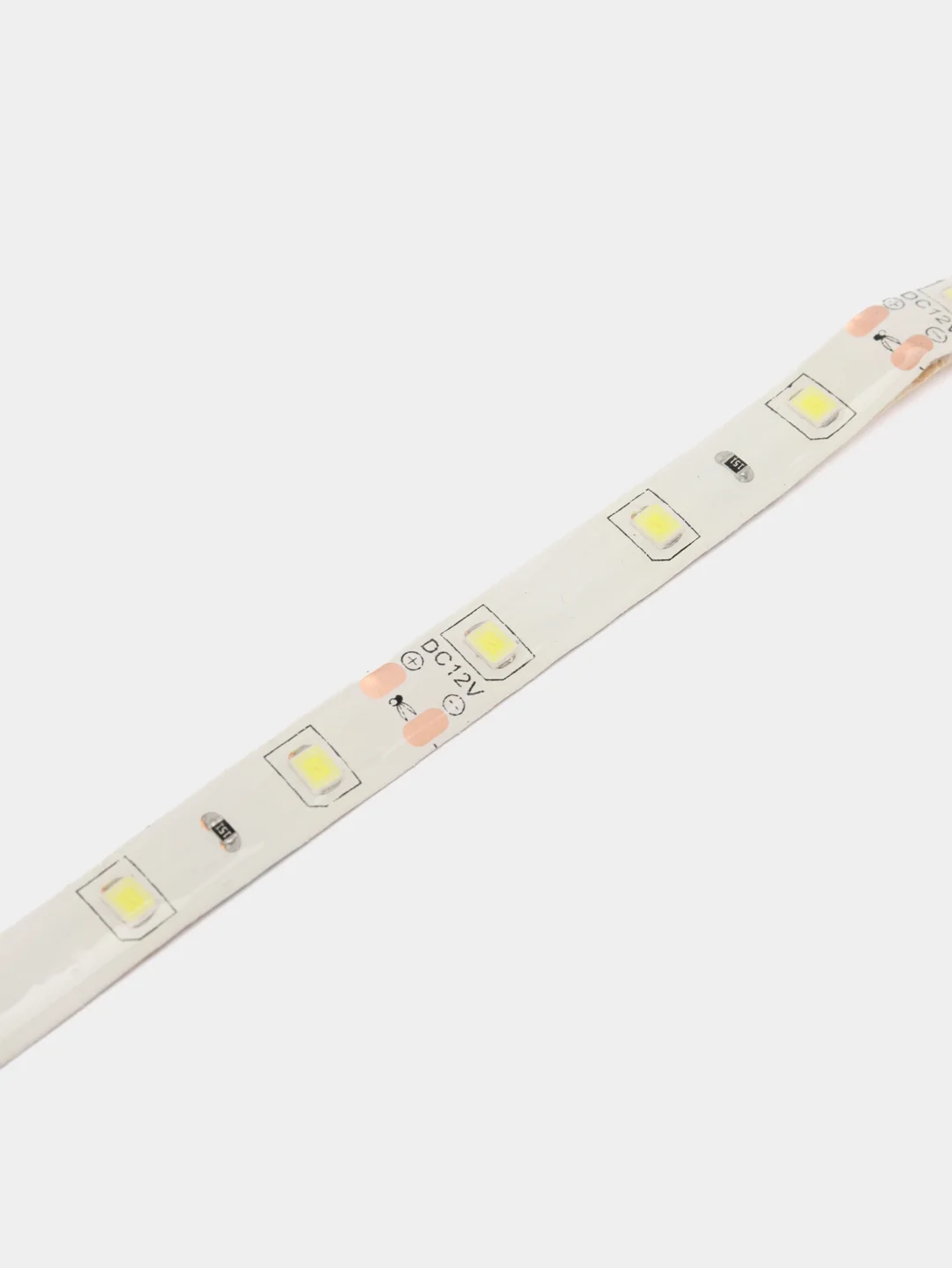 Лента светодиодная, 60SMD(2835)/m 4.8W/m 12V 1m 6500К, LS604