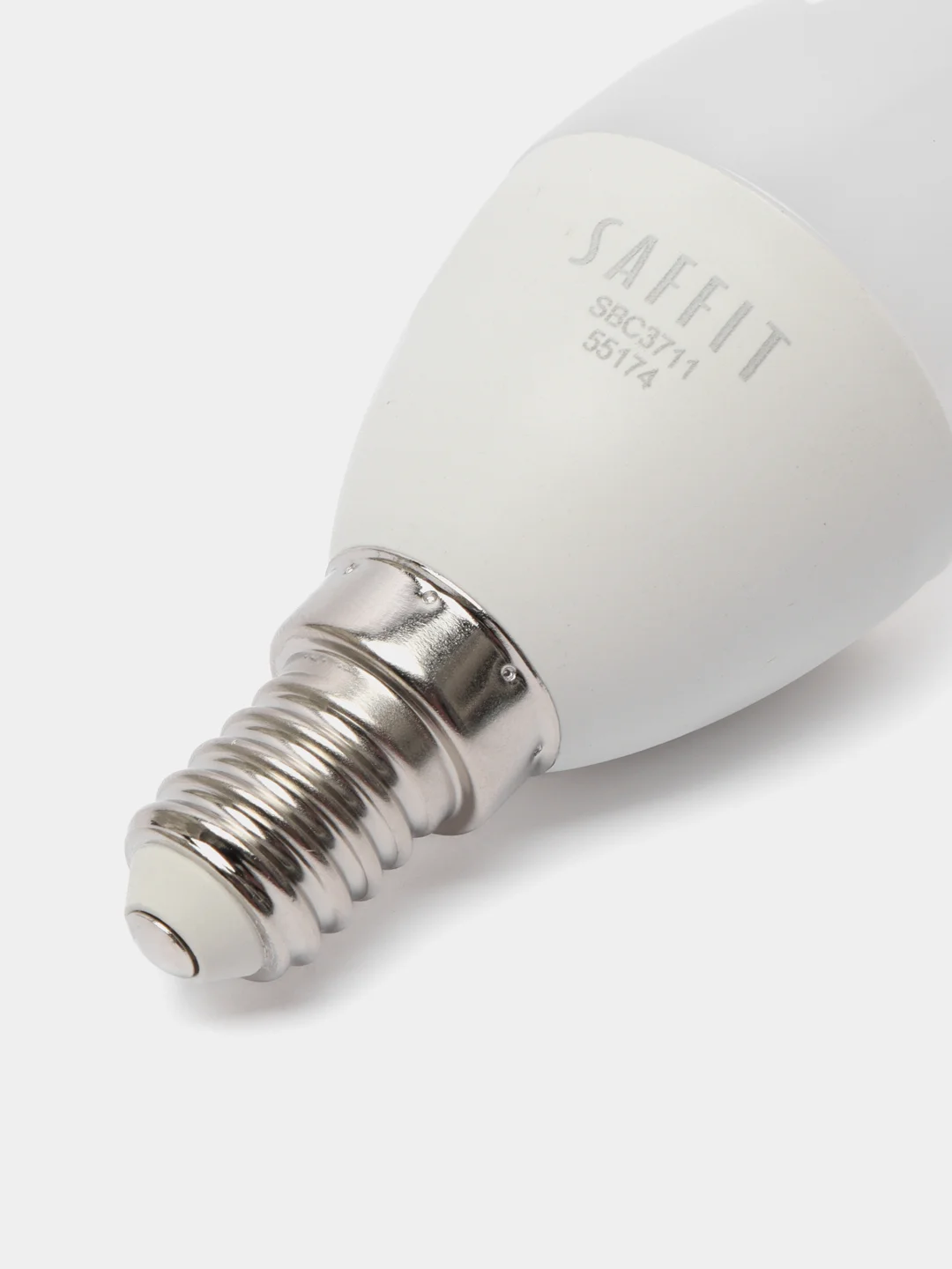 Лампа светодиодная, 11W 230V E14 6400K на ветру C37T, SBC3711