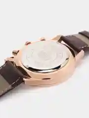 Золотой мужские наручные часы Dedima D-1018 в подарочной упаковке