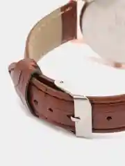 Бронзовый мужские наручные часы KINGNUOS K-019, в подарочной упаковке