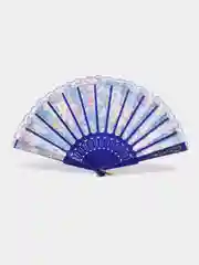 Фиолетовый веер с кольцом