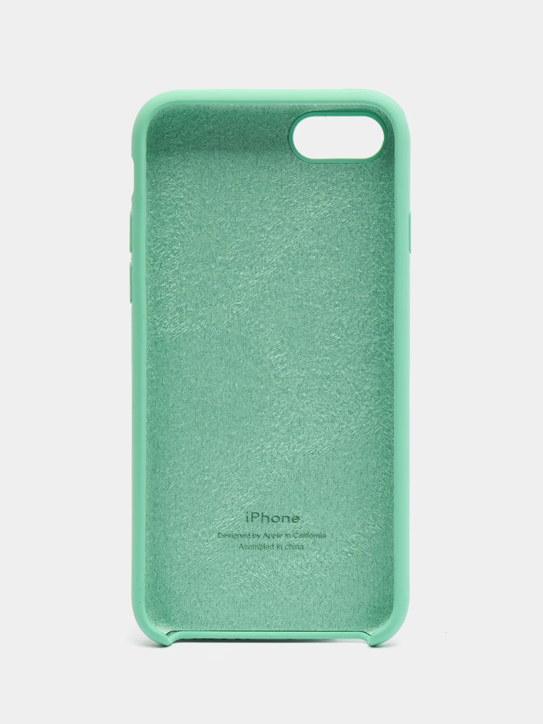 Бирюзовый чехол Silicone Case для iPhone 7/8