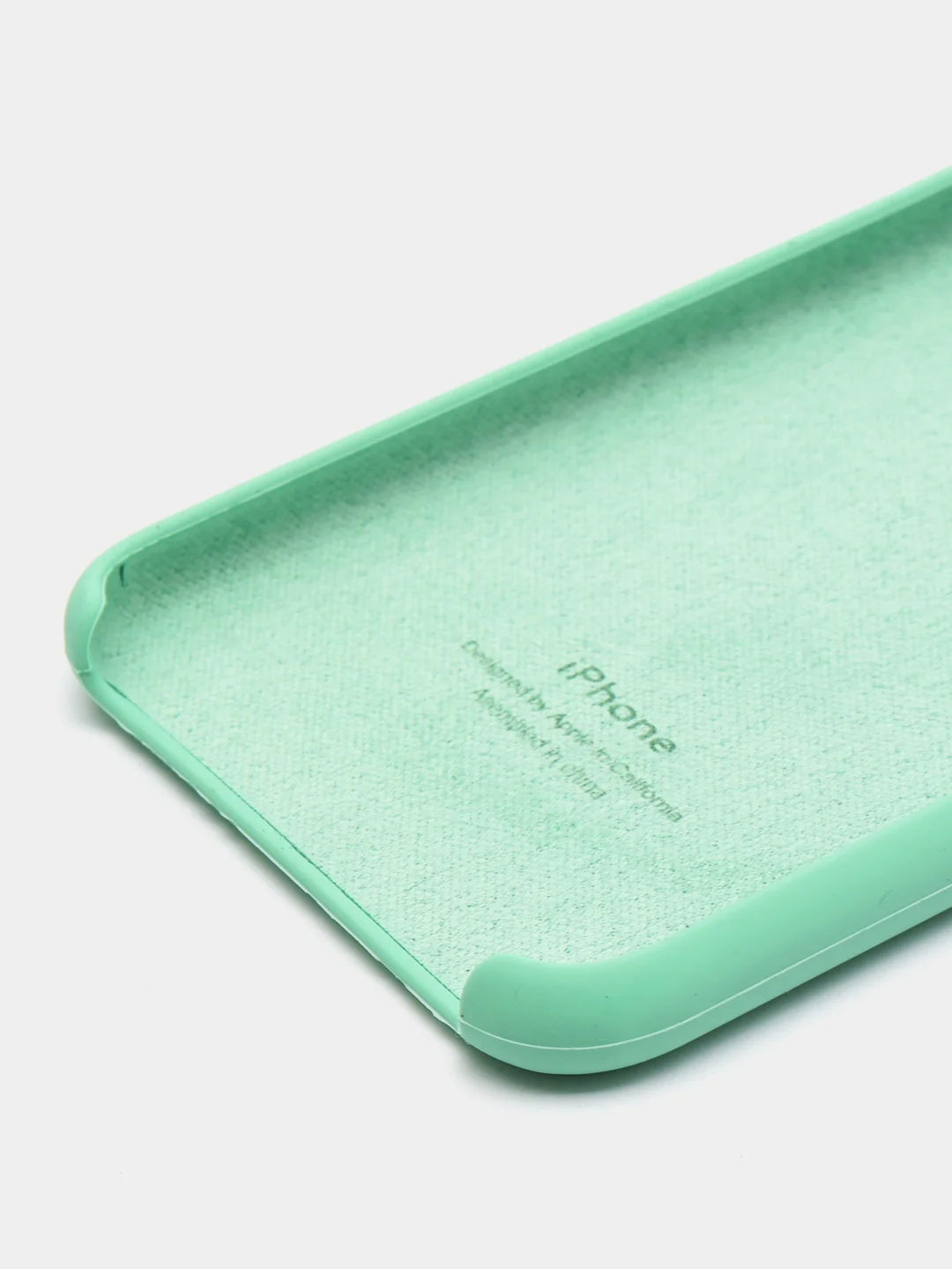 Бирюзовый чехол Silicone Case для iPhone 7/8