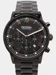 Черный мужские наручные часы Dedima D-156, в подарочной упаковке
