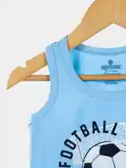 Серый меланж майка для мальчика Baykar, 3 штуки