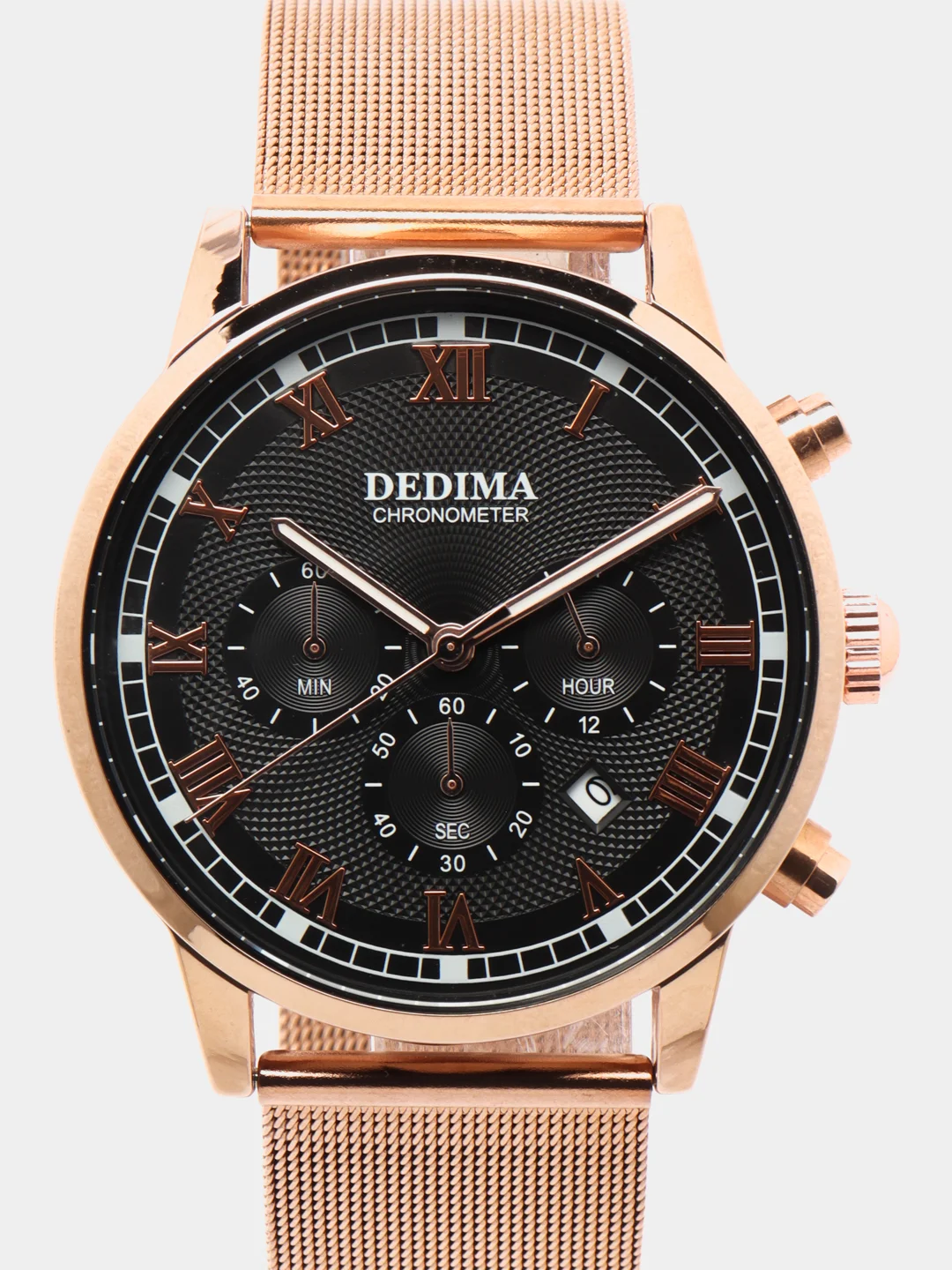 Карамельный мужские наручные часы Dedima D-156, в подарочной упаковке
