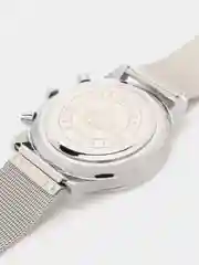 Серый металлик мужские наручные часы Dedima D-1018 в подарочной упаковке