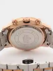Бронзовый мужские наручные часы Dedima D-159 с металлическим браслетом и хронографом