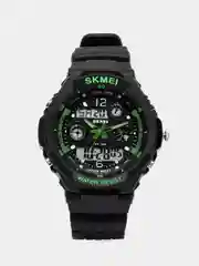 Зеленый мужские спортивные наручные часы Skmei AD0931 в подарочной упаковке