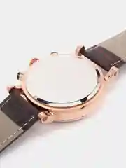 Коричневый наручные часы Lige LG8927 с хронографом, в подарочной упаковке