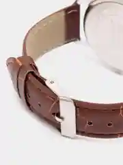 Серебряный мужские наручные часы KINGNUOS K-026, в подарочной упаковке