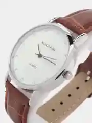 Серебряный мужские наручные часы KINGNUOS K-026, в подарочной упаковке