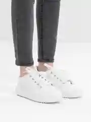 Белый женские кеды
