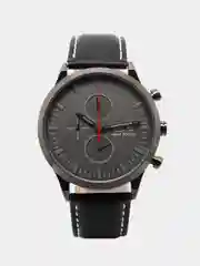 Угольный мужские наручные часы Mini Focus MF0015G с хронографом, в подарочной упаковке