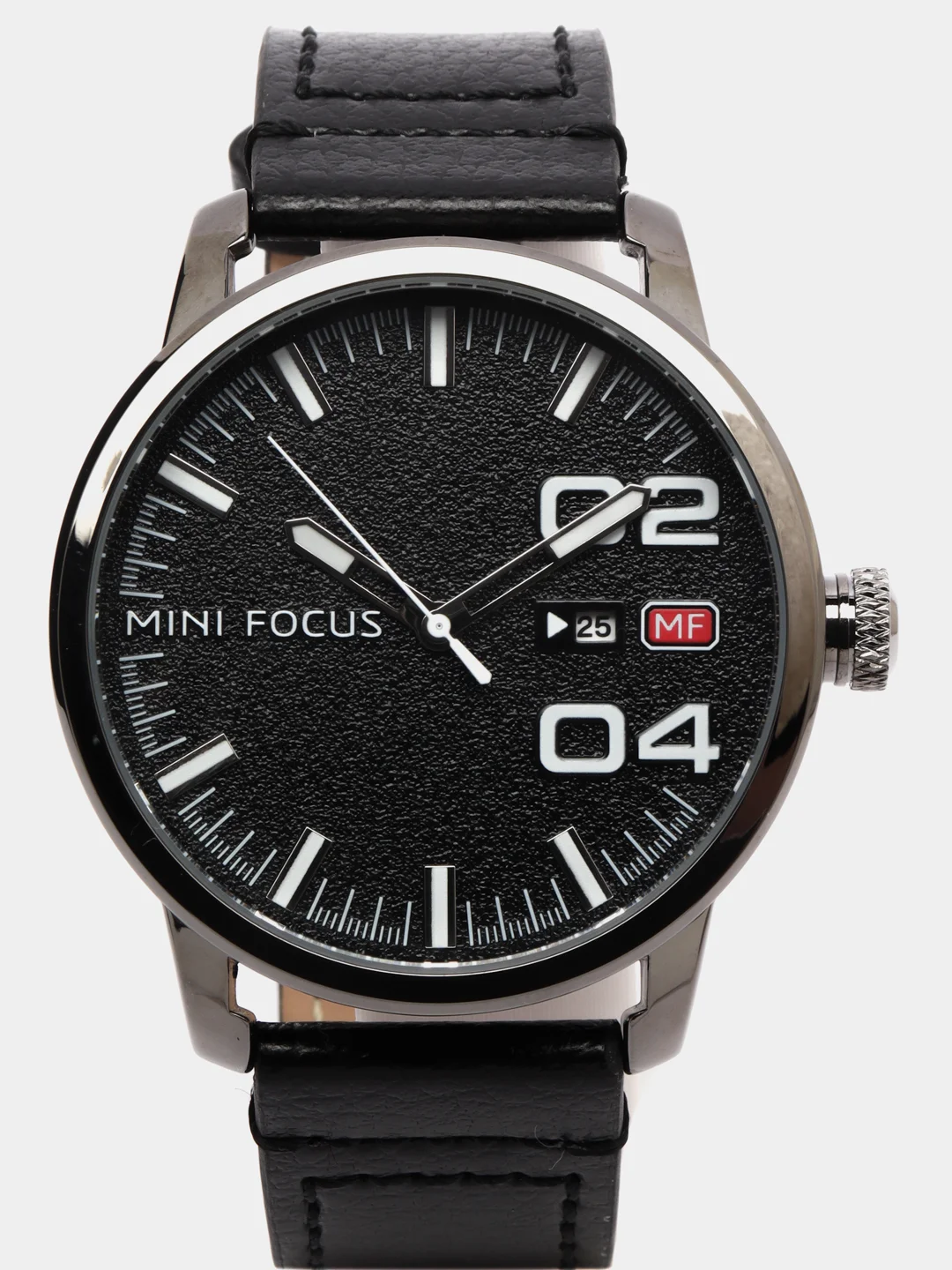 Хаки мужские наручные часы Mini Focus MF0022G, с календарём, в подарочной упаковке