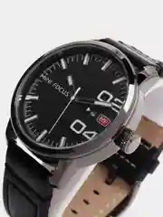 Хаки мужские наручные часы Mini Focus MF0022G, с календарём, в подарочной упаковке