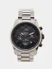 Угольный мужские наручные часы Mini Focus MF0134G, с хронографом, в подарочной упаковке