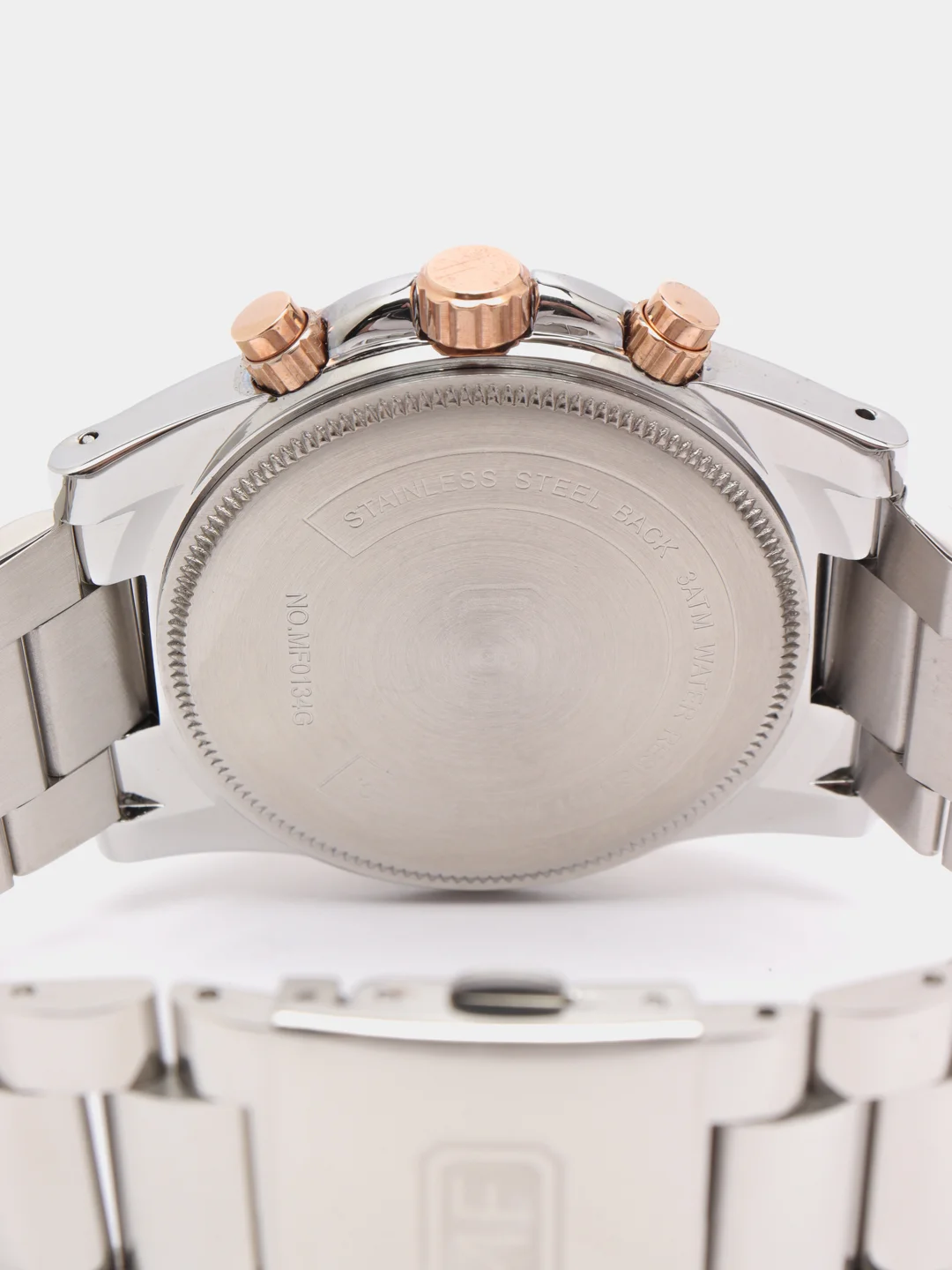Серебряный мужские наручные часы Mini Focus MF0134G, с хронографом, в подарочной упаковке