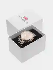 Серебряный мужские наручные часы Mini Focus MF0134G, с хронографом, в подарочной упаковке