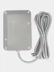 Черный сетевой фильтр (удлинитель) 2 м с USB портом + 4 розетки