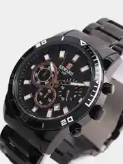 Черный мужские наручные часы Reward RD81009M с хронографом, в подарочной упаковке