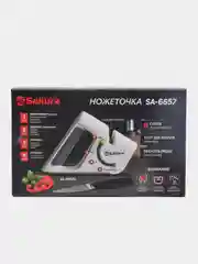 Ножеточка Sakura SA-6657G 3 степени заточки + ножницы и зубчатые ножи