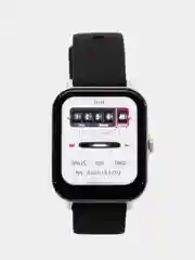 Черный наручные смарт часы, Smart Watch Lige BW0356 в подарочной упаковке