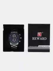 Серебряный мужские наручные часы Reward RD81066M с хронографом, в подарочной упаковке