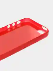 Красный чехол для iPhone 5/5S/SE, пластиковый