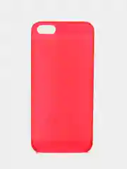 Красный чехол для iPhone 5/5S/SE, пластиковый