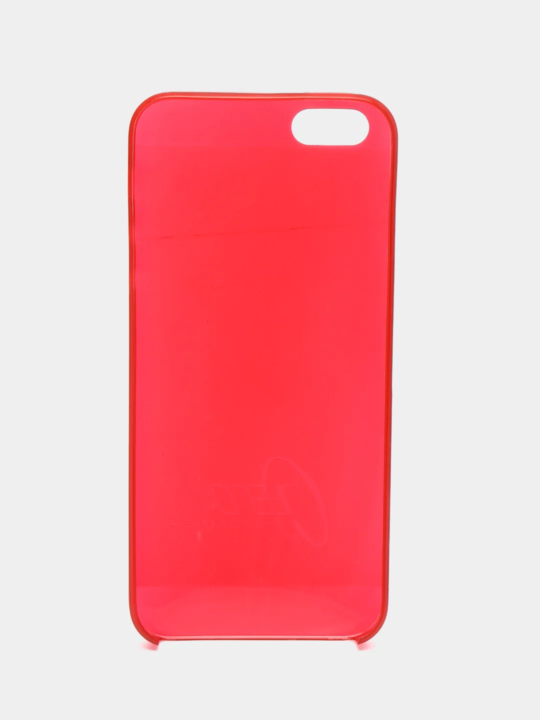 Красный чехол для iPhone 5/5S/SE, пластиковый