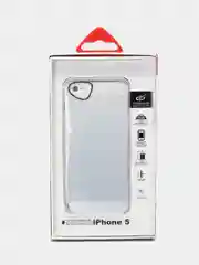 Белый чехол для iPhone 5/5S/SE, пластиковый