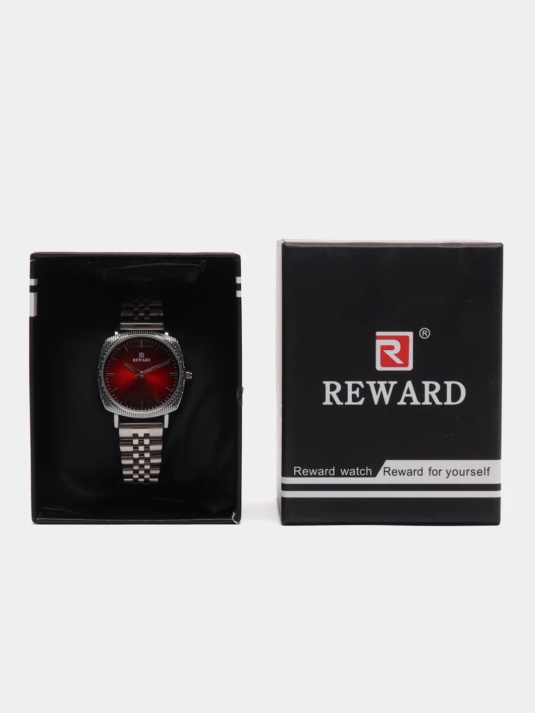 Вишнёвый женские наручные часы Reward RD21059L в подарочной упаковке