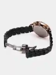 Черный женские наручные часы Reward RD81070L с хронографом в подарочной упаковке