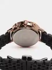 Черный женские наручные часы Reward RD81070L с хронографом в подарочной упаковке