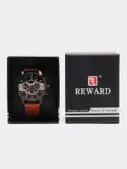 Карамельный мужские наручные часы Reward RD83009M с хронографом, в подарочной упаковке