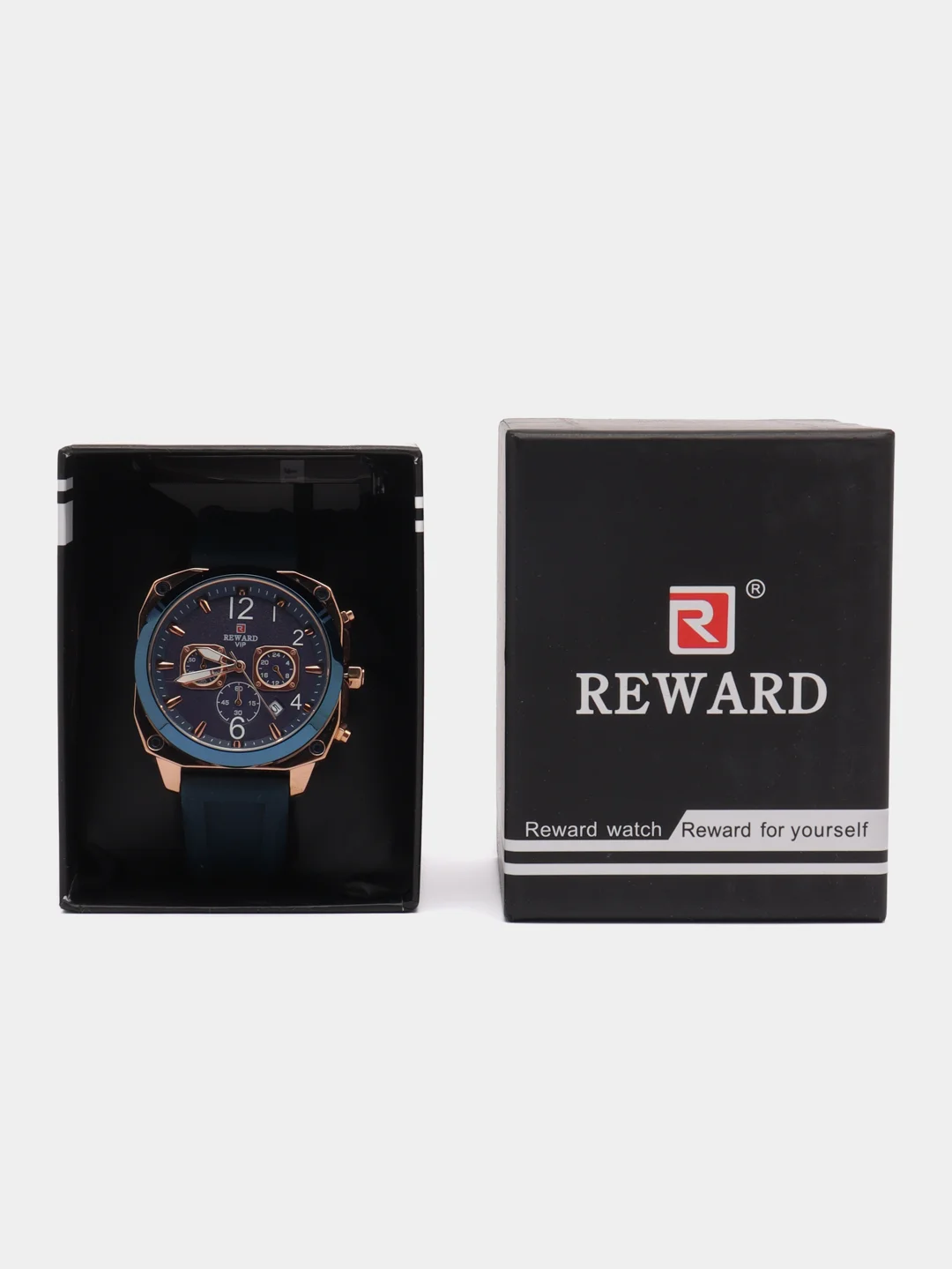 Индиго мужские наручные часы Reward RD83018M с хронографом, в подарочной упаковке