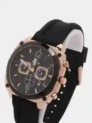 Черный мужские наручные часы Reward RD83018M с хронографом, в подарочной упаковке