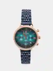 Бирюзовый женские наручные часы Reward RD81070L с хронографом в подарочной упаковке