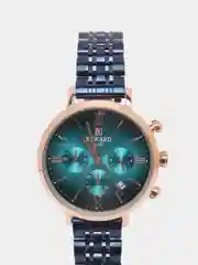 Бирюзовый женские наручные часы Reward RD81070L с хронографом в подарочной упаковке